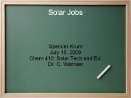Solar Jobs
