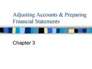 Adjusting Accounts