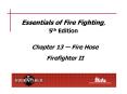 Essentials of Fire Fighting, PowerPoint PPT Presentation