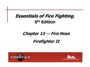 Essentials of Fire Fighting,