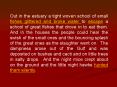 Out in the estuary a tight woven school of small fishes glittered and broke water to escape a school of great fishes that drove in to eat them. And in the houses the people could hear the swish of the small ones and the bouncing splash of the great ones PowerPoint PPT Presentation