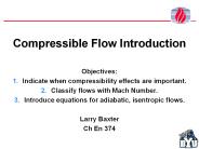 Compressible Flow Introduction