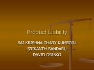 Product Liability