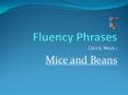 Fluency Phrases PowerPoint PPT Presentation