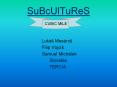 SuBcUlTuReS PowerPoint PPT Presentation
