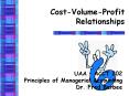 Cost-Volume-Profit Relationships PowerPoint PPT Presentation