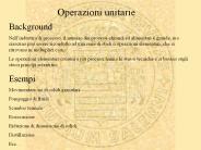 Operazioni unitarie