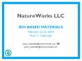 NatureWorks LLC PowerPoint PPT Presentation