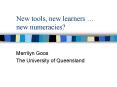 New tools, new learners  PowerPoint PPT Presentation