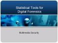 Statistical Tools for Digital Forensics PowerPoint PPT Presentation