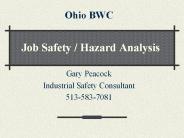 Job Safety / Hazard Analysis