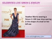 Celebrities Love Simon G Jewelry