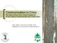 Communication in Crisis The South African Sirex Control Programme: A case study in Communication and Collaboration PowerPoint PPT Presentation