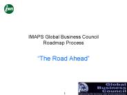 IMAPS Global Business Council Roadmap Process