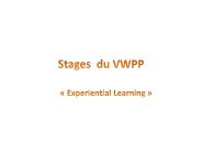 Stages du VWPP