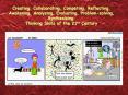 Creating, Collaborating, Competing, Reflecting, Awakening, Analyzing, Evaluating, Problem-solving, Synthesizing: Thinking Skills of the 21st Century PowerPoint PPT Presentation