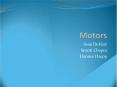 Motors PowerPoint PPT Presentation