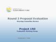 Project 150 Evaluation Working Group PowerPoint PPT Presentation