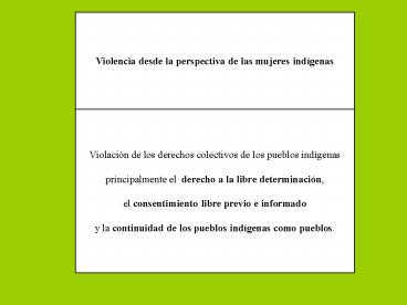 La necesidad de visibilizar a las mujeres ind