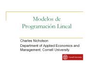 Modelos de Programaci
