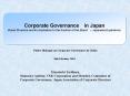 Corporate Governance in Japan PowerPoint PPT Presentation