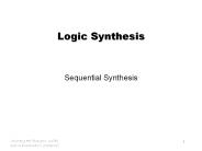 Logic Synthesis