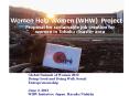 Women Help Women (WHW) Project PowerPoint PPT Presentation