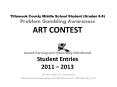 Tillamook County Middle School Student (Grades 6-8) Problem Gambling Awareness ART CONTEST  Award-Earning and Honorably Mentioned Student Entries 2011  PowerPoint PPT Presentation
