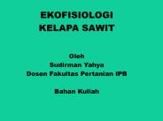 EKOFISIOLOGI