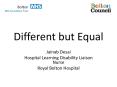 Different but Equal PowerPoint PPT Presentation