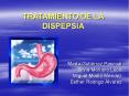 TRATAMIENTO DE LA DISPEPSIA PowerPoint PPT Presentation