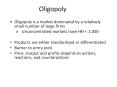 Oligopoly PowerPoint PPT Presentation