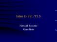 Intro to SSL/TLS PowerPoint PPT Presentation