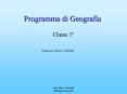 Programma di Geografia PowerPoint PPT Presentation