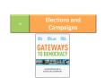 Elections and Campaigns PowerPoint PPT Presentation
