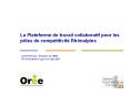La Plateforme de travail collaboratif pour les p PowerPoint PPT Presentation