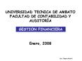 UNIVERSIDAD TECNICA DE AMBATO PowerPoint PPT Presentation