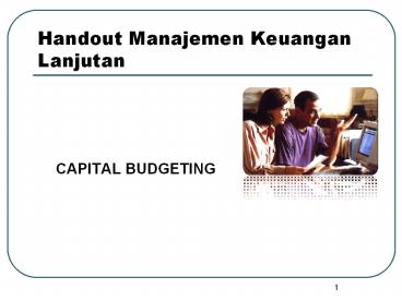 Handout Manajemen Keuangan Lanjutan