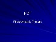 PDT Photodynamic Therapy