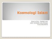 Kosmologi Islam