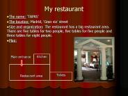 My restaurant
