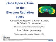 Once Upon a Time in the Electron Radiation Belts PowerPoint PPT Presentation