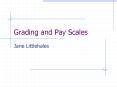 Grading and Pay Scales PowerPoint PPT Presentation