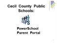 Cecil County Public Schools: PowerPoint PPT Presentation