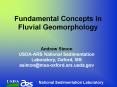 Fundamental Concepts in Fluvial Geomorphology PowerPoint PPT Presentation