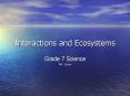 Interactions and Ecosystems PowerPoint PPT Presentation