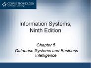 Information Systems, Ninth Edition