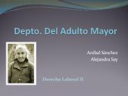 Depto. Del Adulto Mayor