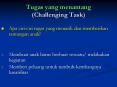 Tugas yang menantang (Challenging Task) PowerPoint PPT Presentation