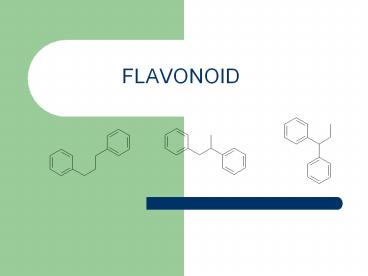 FLAVONOID